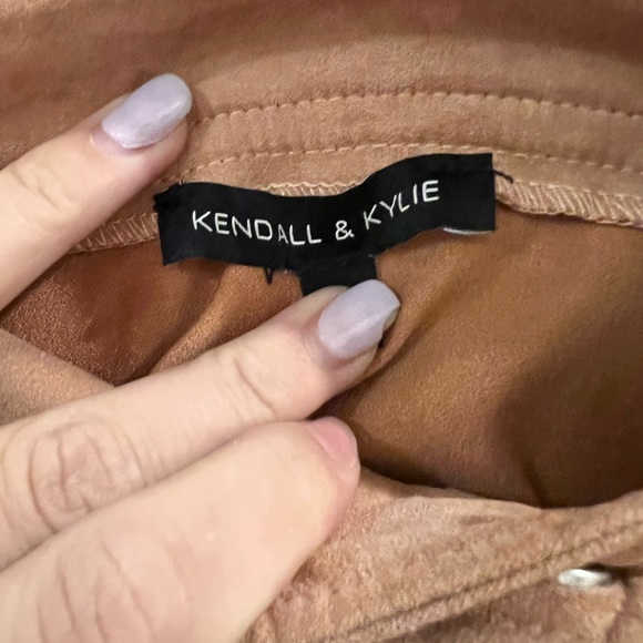 Kendall and Kylie vegan suede mini skirt - Picture 3 of 3